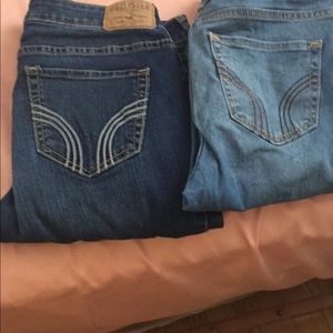 2 pair of Hollister jean jeggings